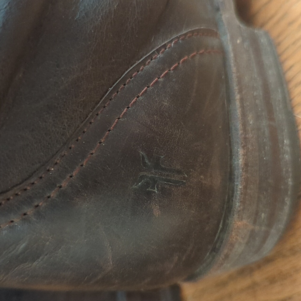 Frye Dorado Riding Boots In Brown - Picture 7 of 8
